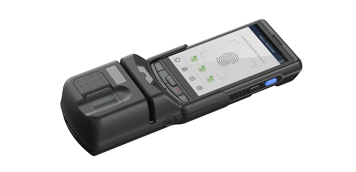 iCAM M300 with fingerprint enrollment module