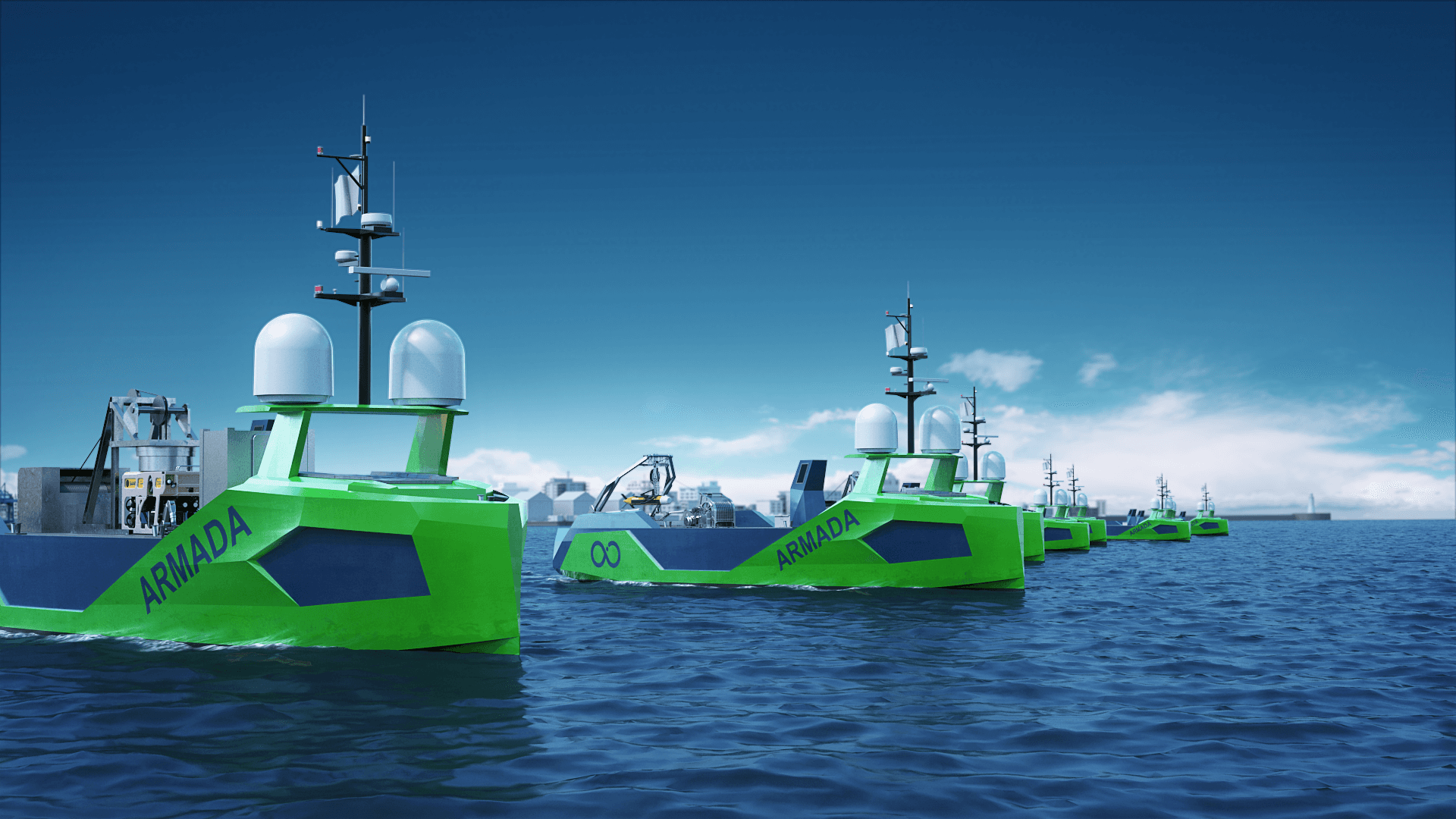 Robotic Vessels Roam the Seas