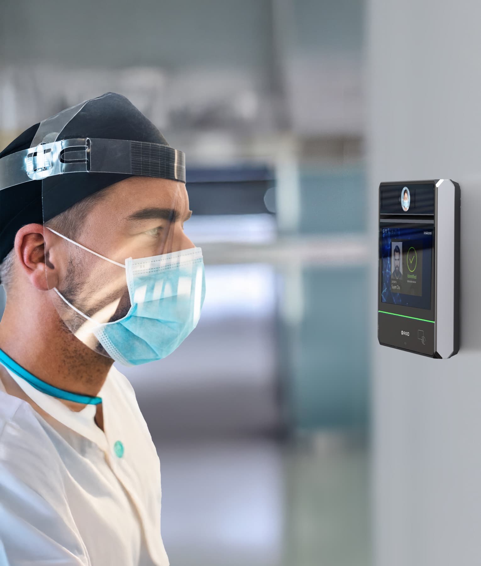 Contactless authentication — even with masks and PPE