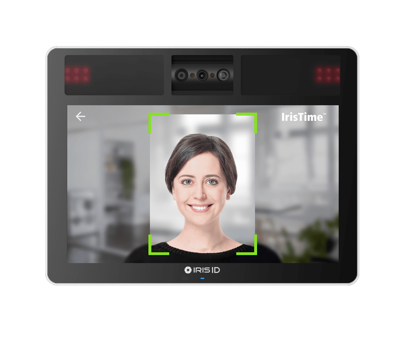 IrisTime iT100 capturing biometrics