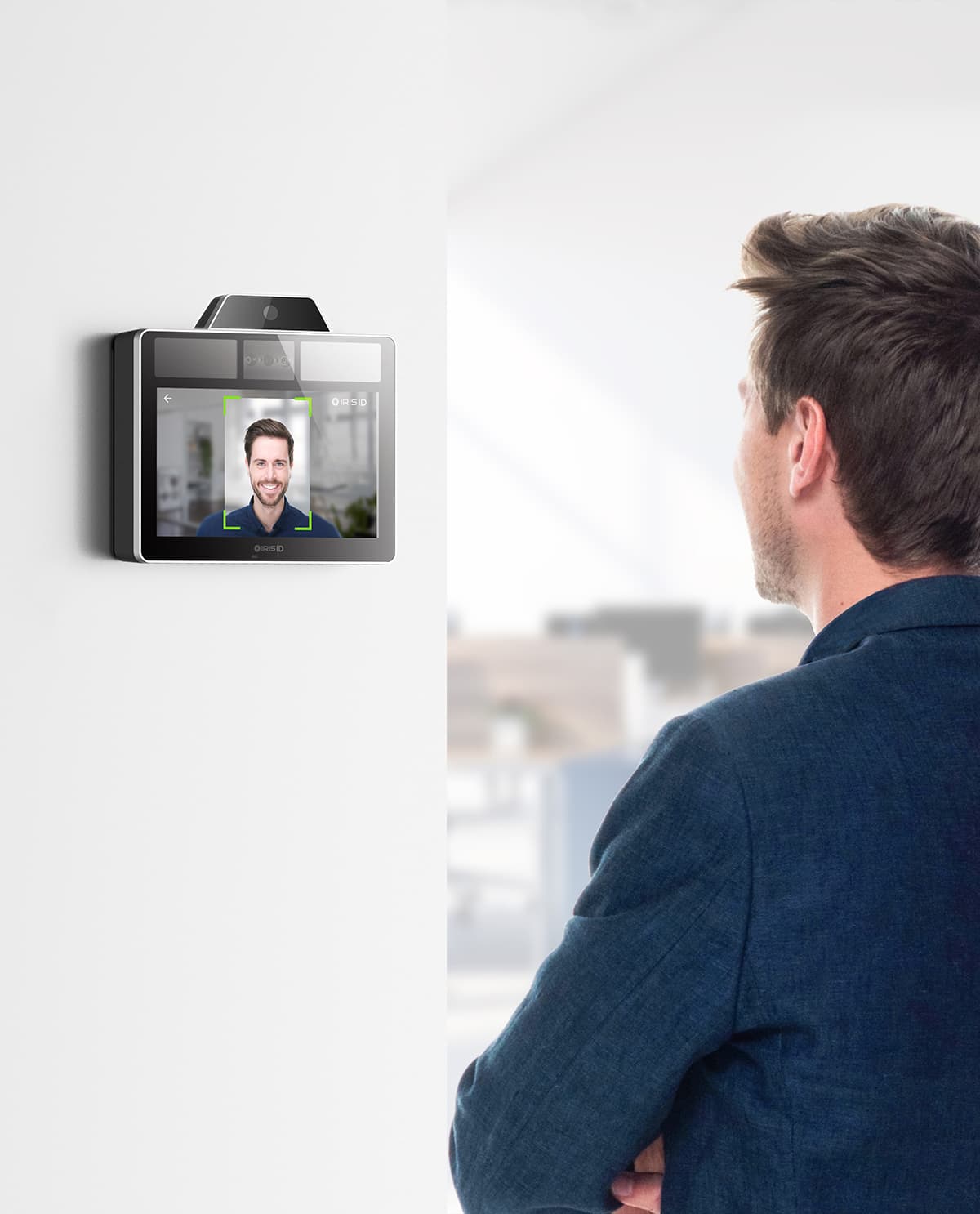 Contactless time & attendance — iris and face fusion